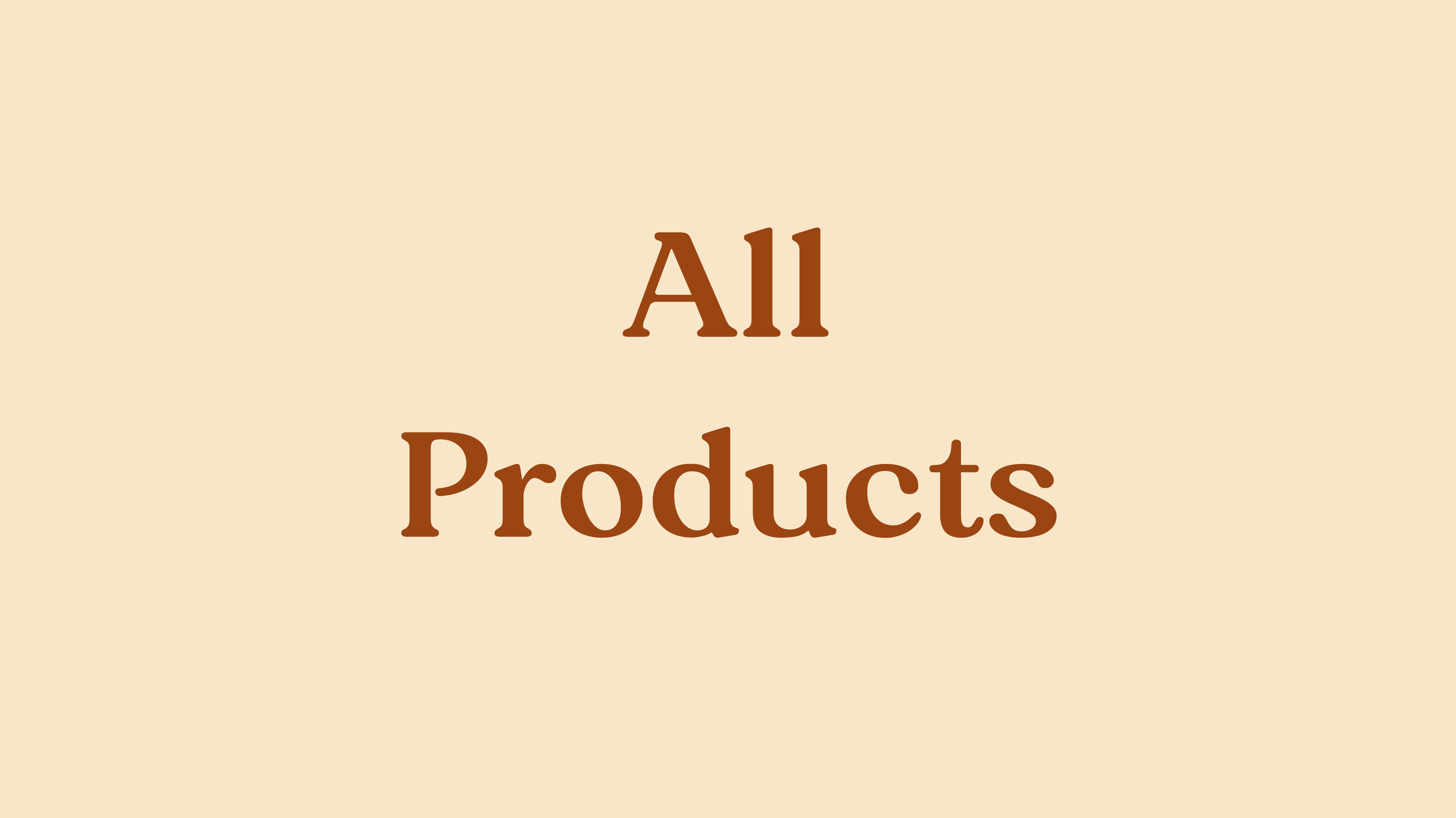 All Products
