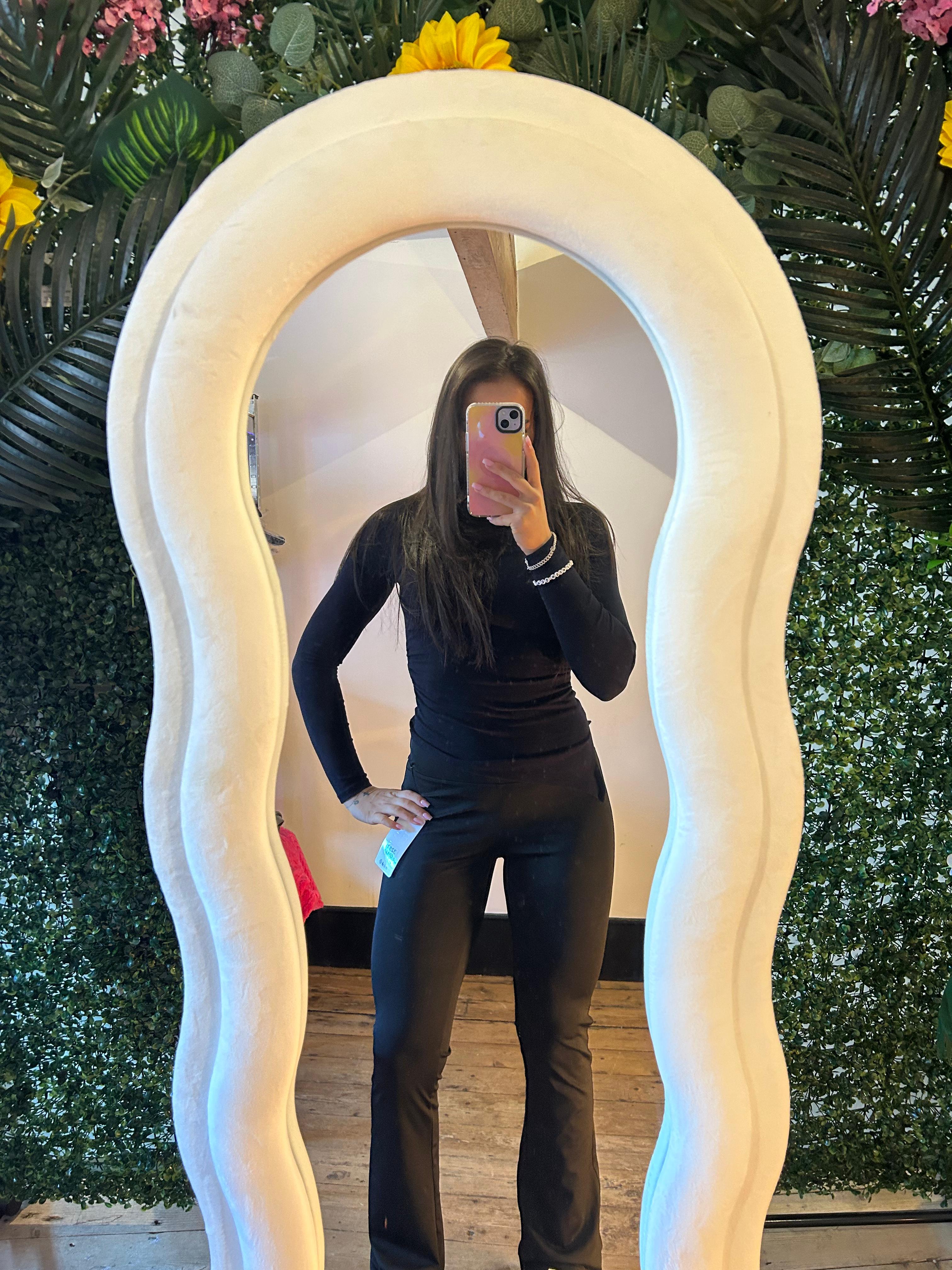 Women’s High Waist Flared Stretch Leggings