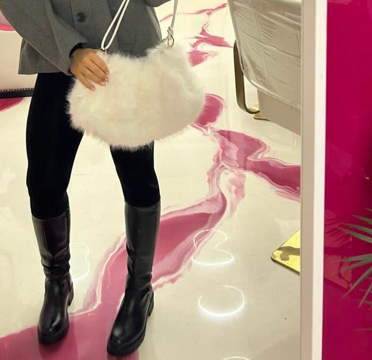 LEATHER EFFECT KNEE HIGHT BOOTS